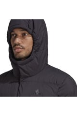 adidas Erkek Helionic Hooded Down Mont Siyah Mont HN5640