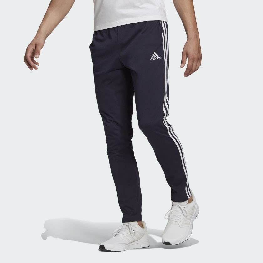 adidas ESSENTİALS SİNGLE JERSEY TAPERED OPEN HEM 3-STRİPES EŞOFMAN ALTI GK8997