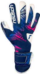Reusch Attrakt Grıp mavi/pembe/beyaz Super Kaleci Eldiveni 5570545-4310