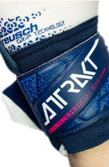 Reusch Attrakt Grıp mavi/pembe/beyaz Super Kaleci Eldiveni 5570545-4310