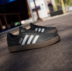 Adidas VL Court 3.0 Siyah Beyaz Kadın Spor Ayakkab ID8796