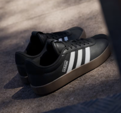 Adidas VL Court 3.0 Siyah Beyaz Kadın Spor Ayakkab ID8796