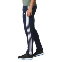 Adidas Ess 3s T Pnt Ft Erkek Mavi Eşofman Alt BK7447