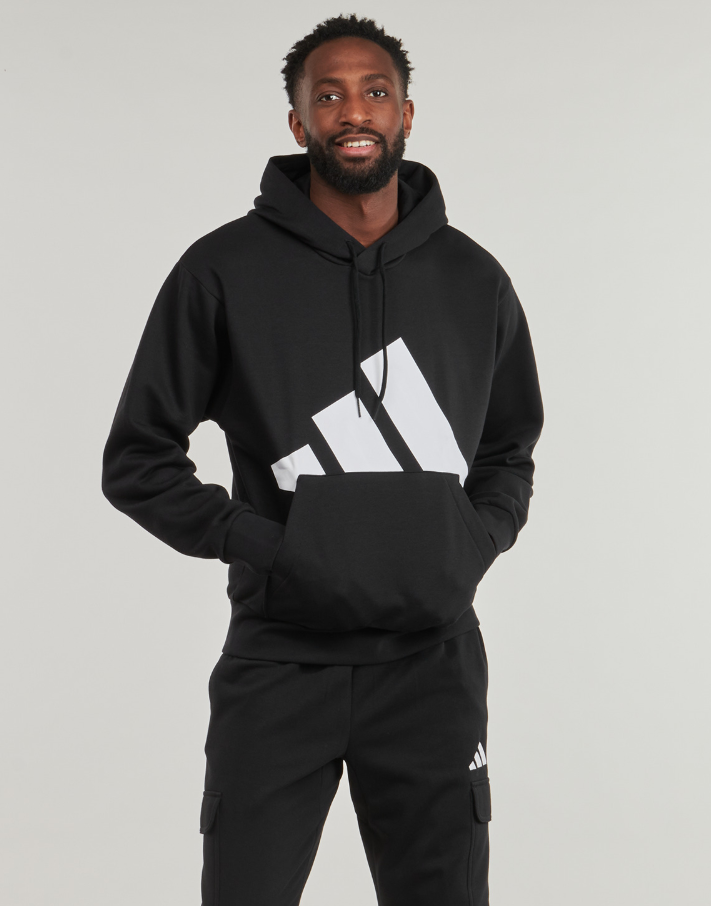 Adidas M Bl Fl Hd Erkek Sweatshirt Siyah IN6159