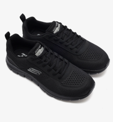 Skechers Track-Leshur Erkek Siyah Sneaker Ayakkabı 232758TK BBK