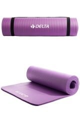 Delta Konfor Zemin 10 mm Taşıma Askılı Pilates Minderi Yoga Matı-MOR