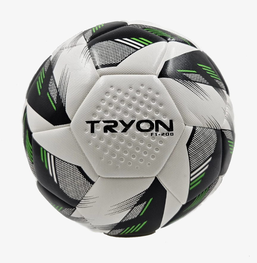 Tryon FT-200 Beyaz-Siyah Yeşil  Hybrid Futbol Topu 5 No