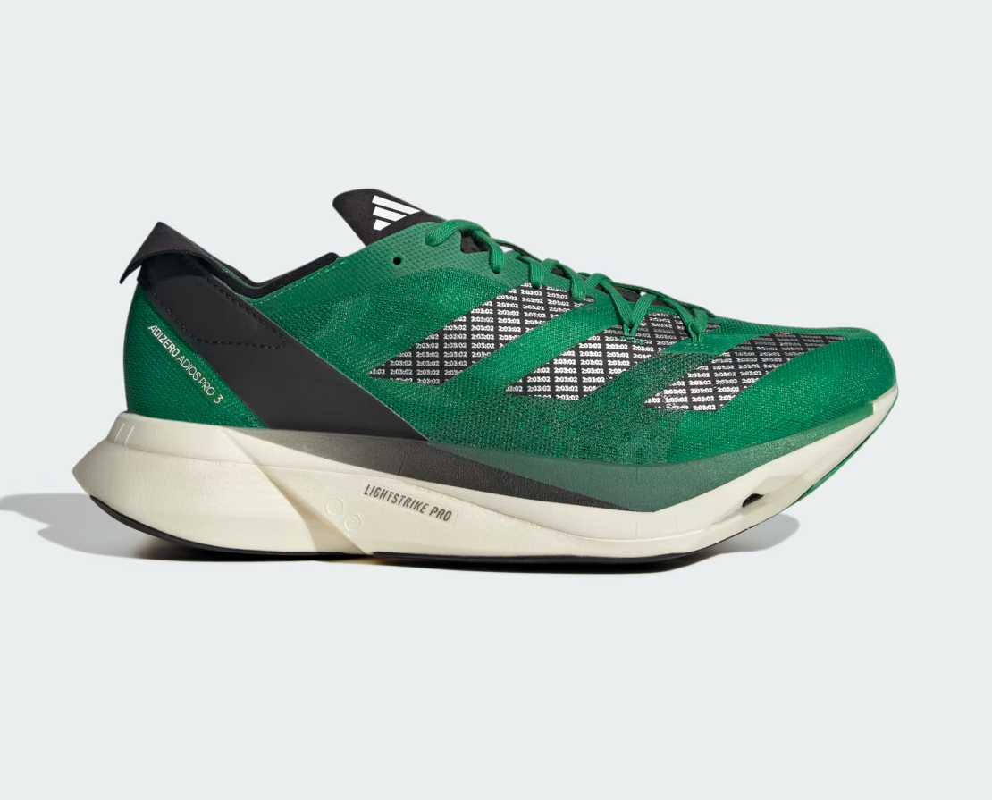 adidas Adizero Adios Pro 3 Ayakkabı 'Yeşil' GW7259