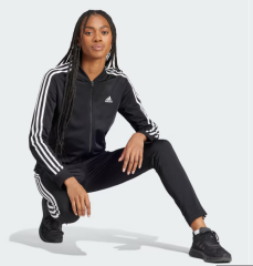 adidas Black Essentials 3-Stripess Track Suit Kadın Eşofman IJ8781