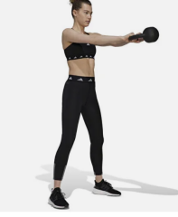 adidas Techfit 7/8 Siyah Kadın Tayt HF6680