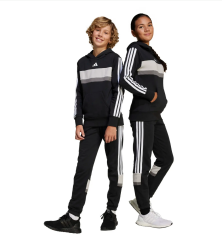 adidas Seasonal Essentials Tiberio 3 çizgili Çocuk Eşofmanı JC7486