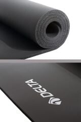 Delta Konfor Zemin 10 mm Taşıma Askılı Pilates Minderi Yoga Matı-SİYAH