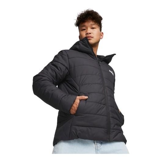 Puma Sportswear Ess+ Full-Zip Hoodie Erkek Mont - Siyah 848938-01