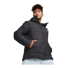 Puma Sportswear Ess+ Full-Zip Hoodie Erkek Mont - Siyah 848938-01
