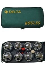 Delta Bocce Set Çantalı 8 Toplu Metal Bocce Seti (Boules Seti)