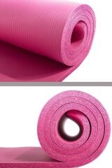 Delta Konfor Zemin 10 mm Taşıma Askılı Pilates Minderi Yoga Matı-FUŞYA