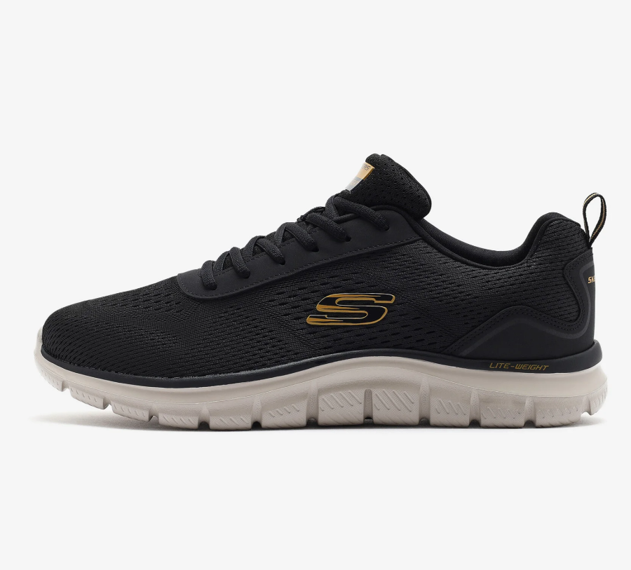 Skechers Track-Leshur Erkek Siyah Spor Ayakkabı - 232758TK BLK