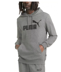Puma Ess Big Logo Hoodie Grey 586688-03