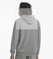 Puma Ess Big Logo Hoodie Grey 586688-03