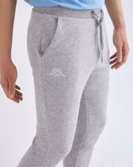 Kappa Logo Zanty Erkek Gri Melanj Slim Fit Eşofman Altı 341D3SW-77M