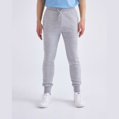 Kappa Logo Zanty Erkek Gri Melanj Slim Fit Eşofman Altı 341D3SW-77M