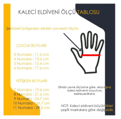 Tryon Kidz Çocuk Kaleci Eldiveni Mavi