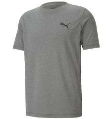 Puma Active Small Logo Erkek Gri Günlük Stil T-Shirt 586725-09