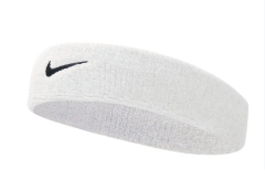 Nike Swoosh Headband Unisex Beyaz Antrenman Saç Bandı N.NN.07.101.OS