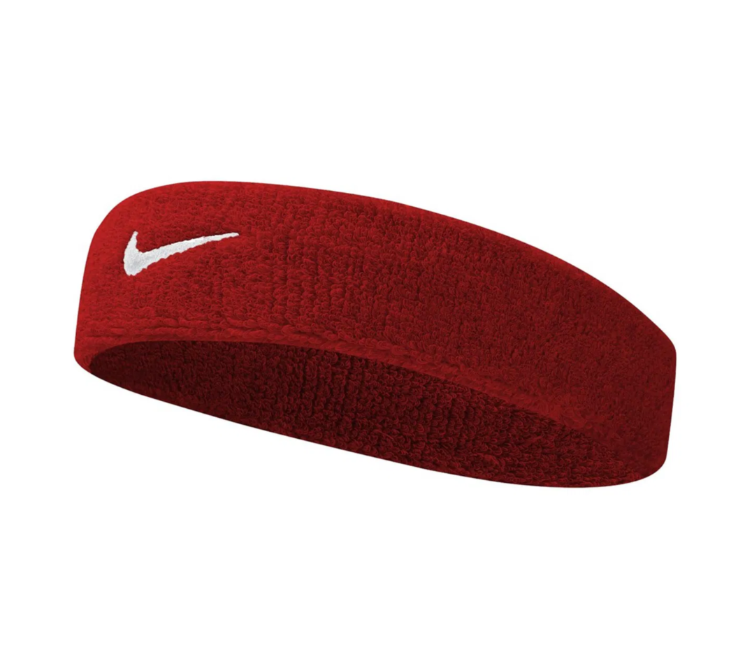Nike Swoosh Headband Unisex Kırmızı Antrenman Saç Bandı N.NN.07.601.OS