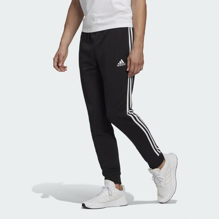 adidas  ESSENTİALS FRENCH TERRY TAPERED CUFF 3-STRİPES EŞOFMAN ALTI GK8831