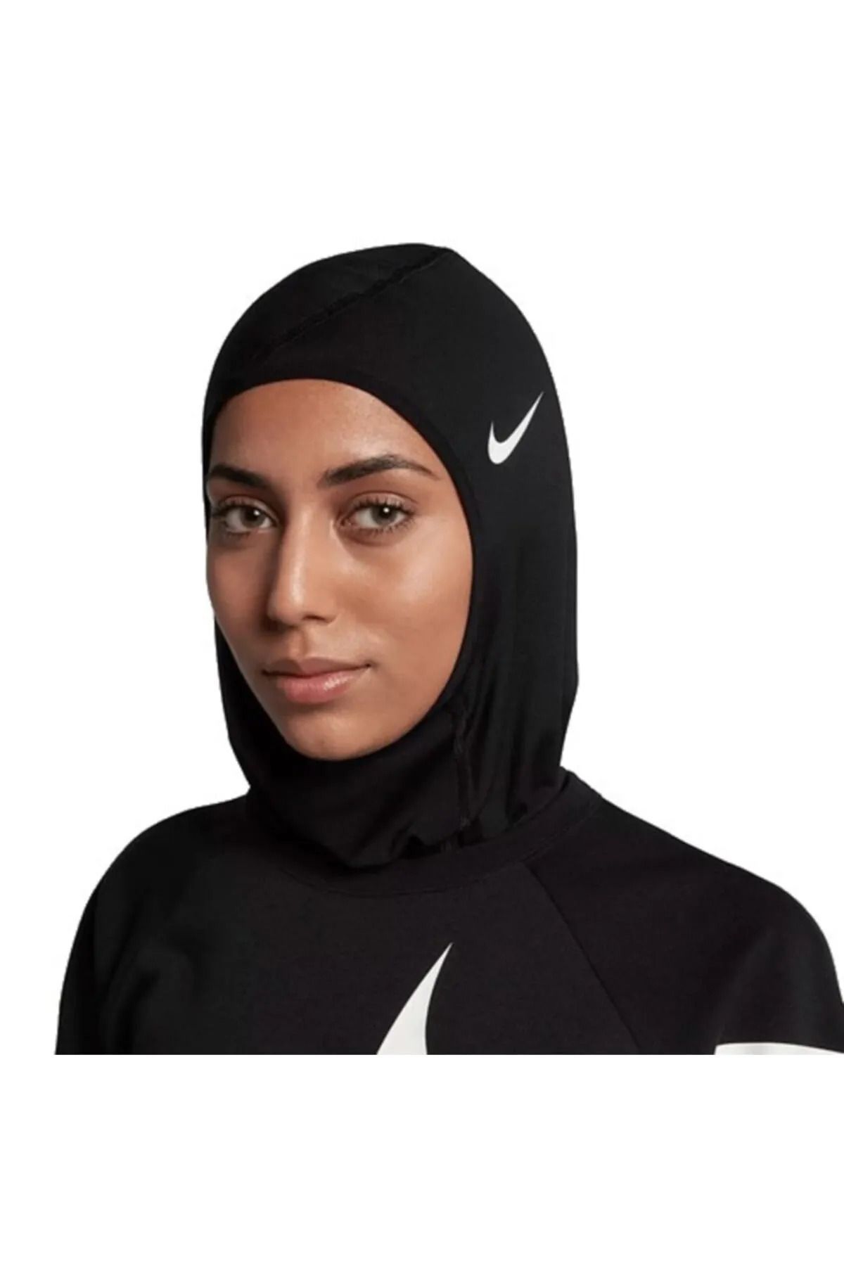 Nike Pro Hijab 2.0 Unisex Siyah Antrenman Baş Örtüsü N.000.3533.010. 2S