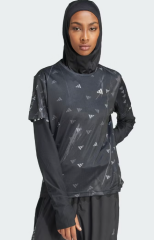 adidas Run IT Bl Tee Black Kadın T-Shirt IL7222