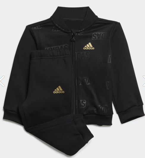 adidas Ibluvq J JGGR Siyah Bebek Eşofmanı IA1594