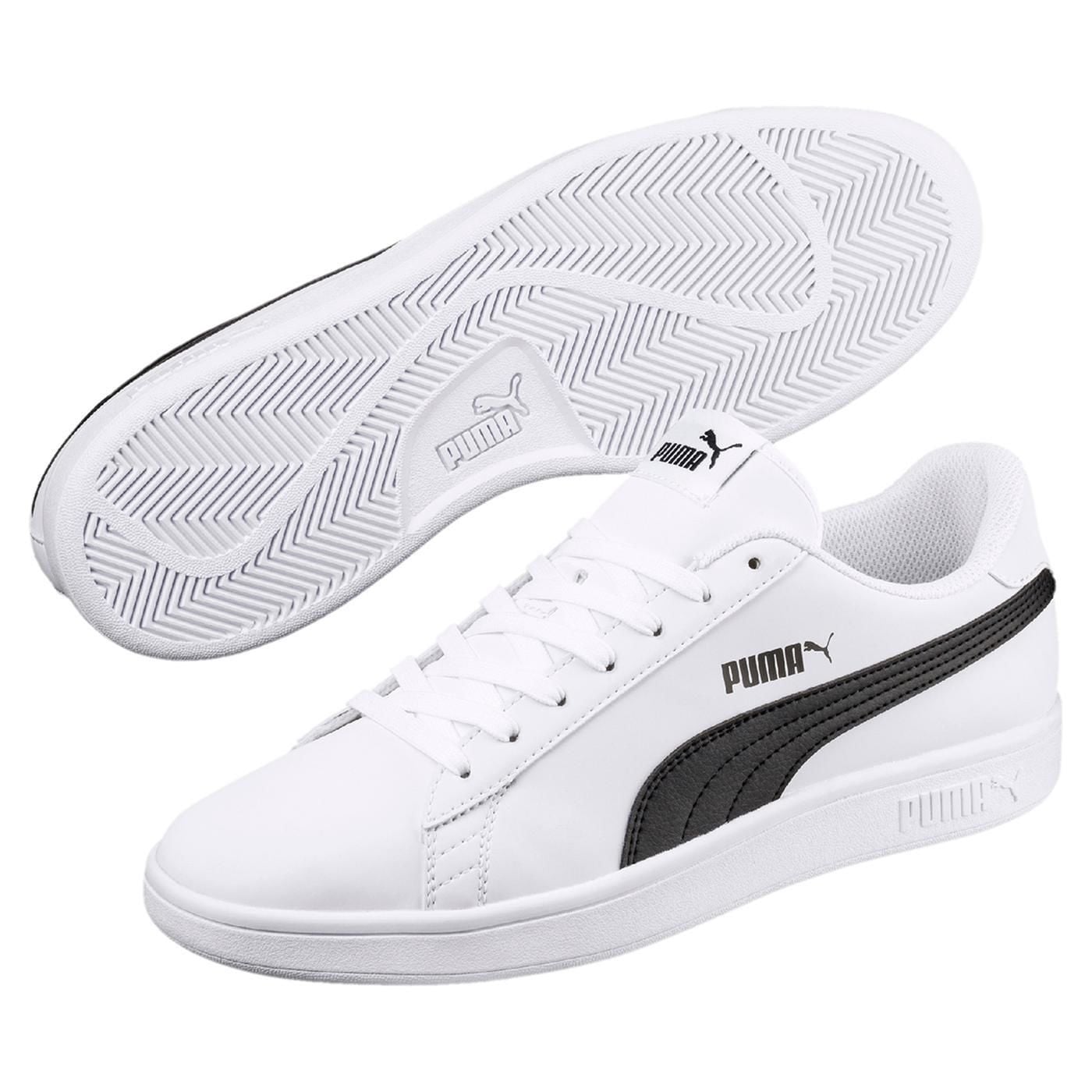 Puma Smash V2 Buck Erkek Beyaz Sneaker Ayakkabı 365160-07