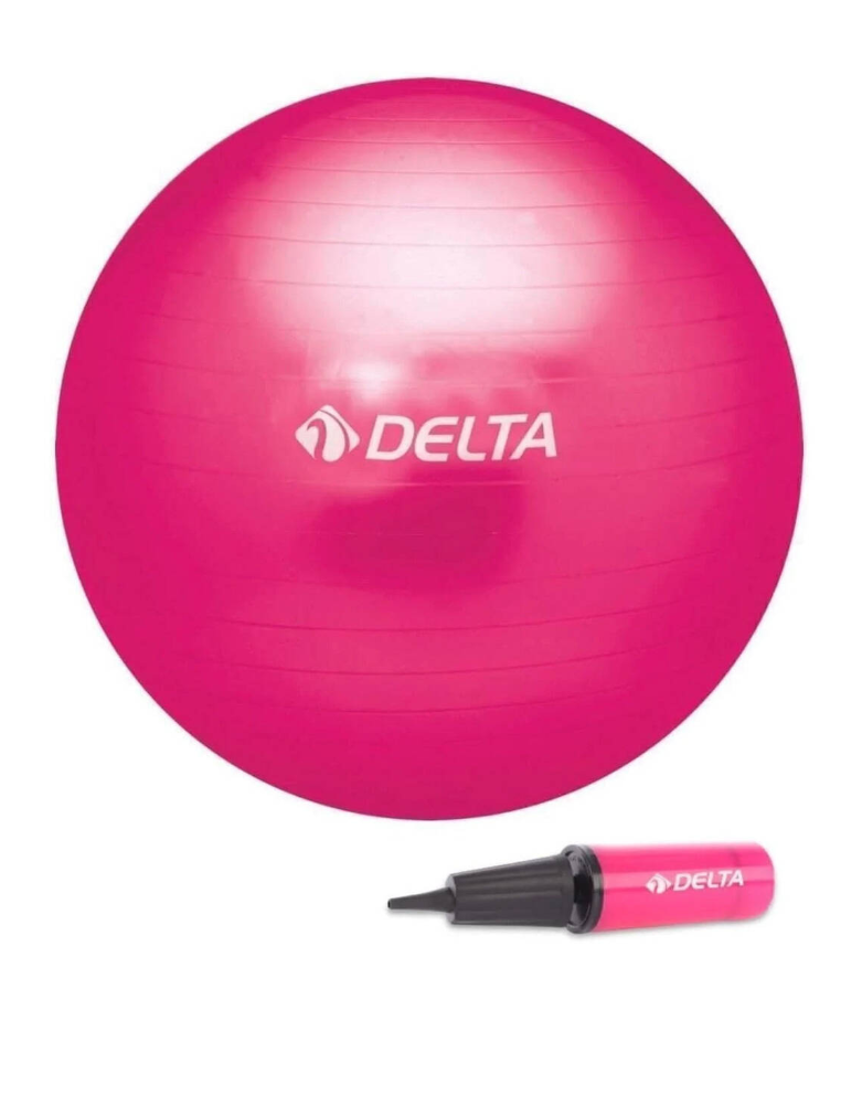 Delta 55 Cm. Pilates Topu + Pompa -FUŞYA