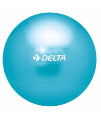 Delta 55 Cm. Pilates Topu + Pompa-MAVİ