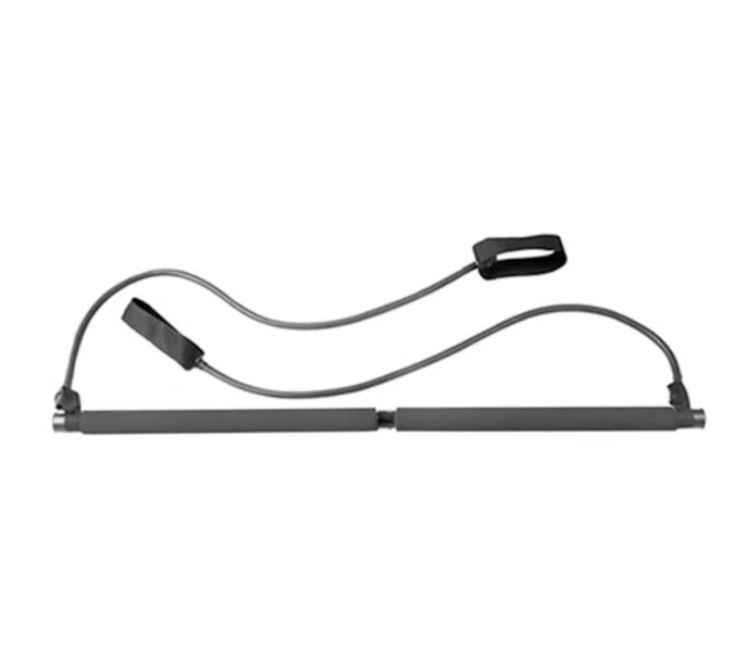 Delta Squat Pilates Jimnastik Egzersiz Çubuğu Portable Studio Squat Barı-Siyah