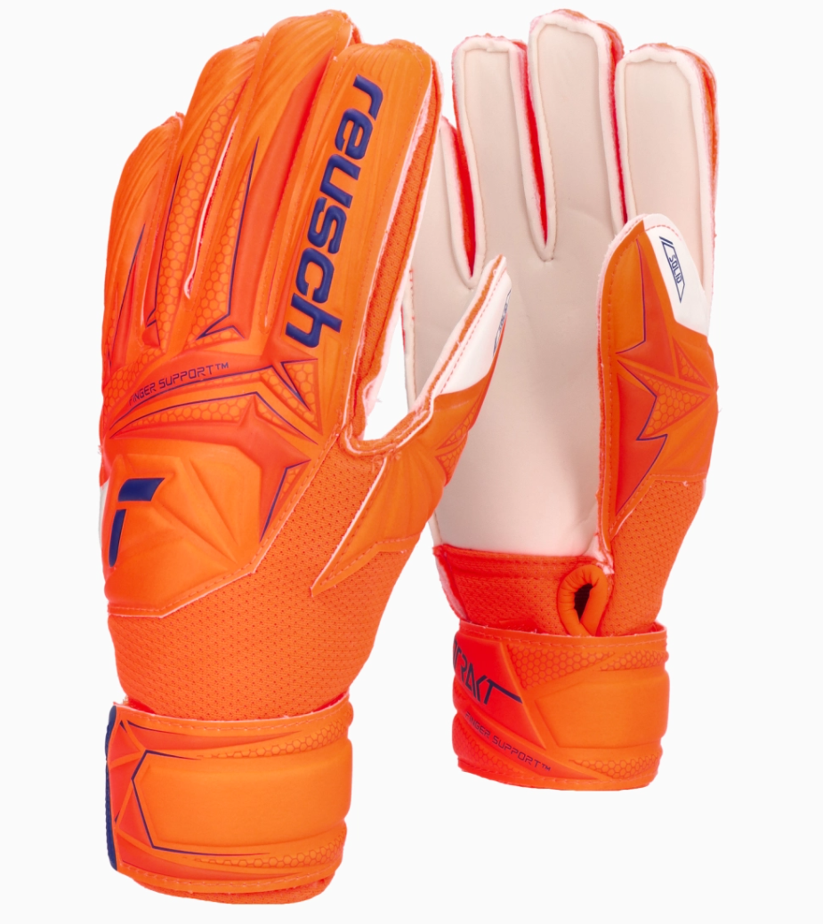 Reusch Attrakt Turuncu Kemikli Çocuk Eldiveni 5672510-2290