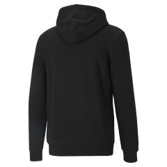 Puma Ess Big Logo Hoodie Erkek Siyah Günlük Stil Sweatshirt 586688-01