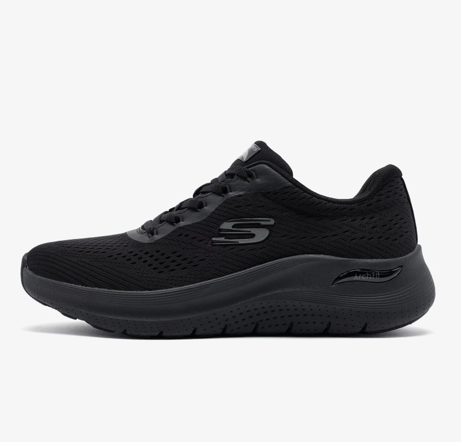 Skechers Arch Fit 2.0 - Big League Kadın Siyah Spor Ayakkabı 150051TK BBK10