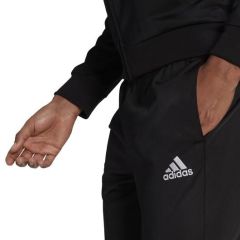adidas Primegreen Essentials Small Logo Track Suit Erkek Eşofman Takımı - Siyah GK9656