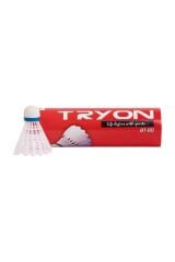 TRYON Badminton Topu Mantar Başlı Naylon 6 Lı BT-25
