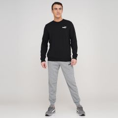 Puma Essentials Small Logo Siyah Erkek Sweatshirt 586684-01