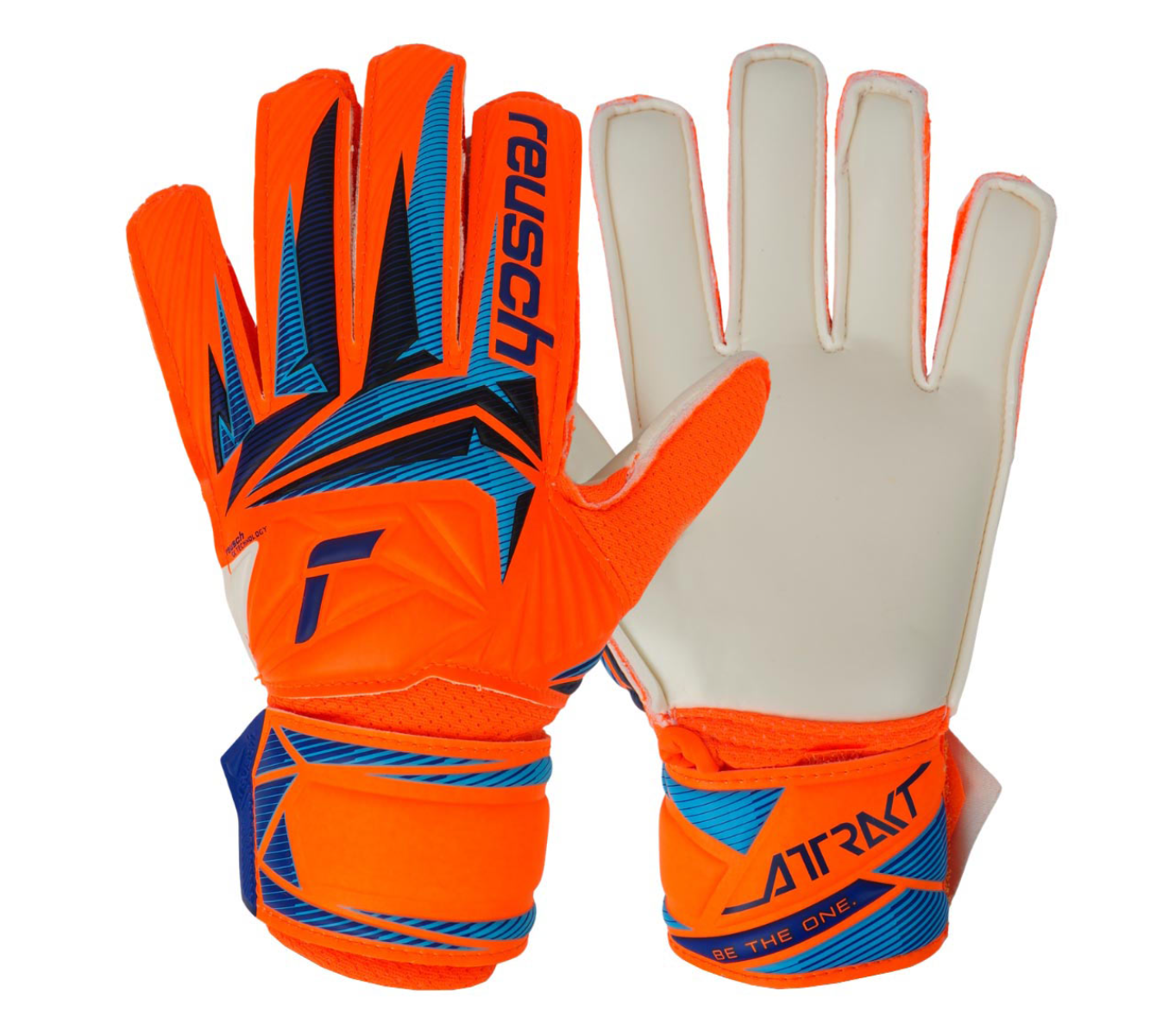 Reusch Attrakt Solid Çocuk Kaleci Eldiveni Turuncu 5672516-2290