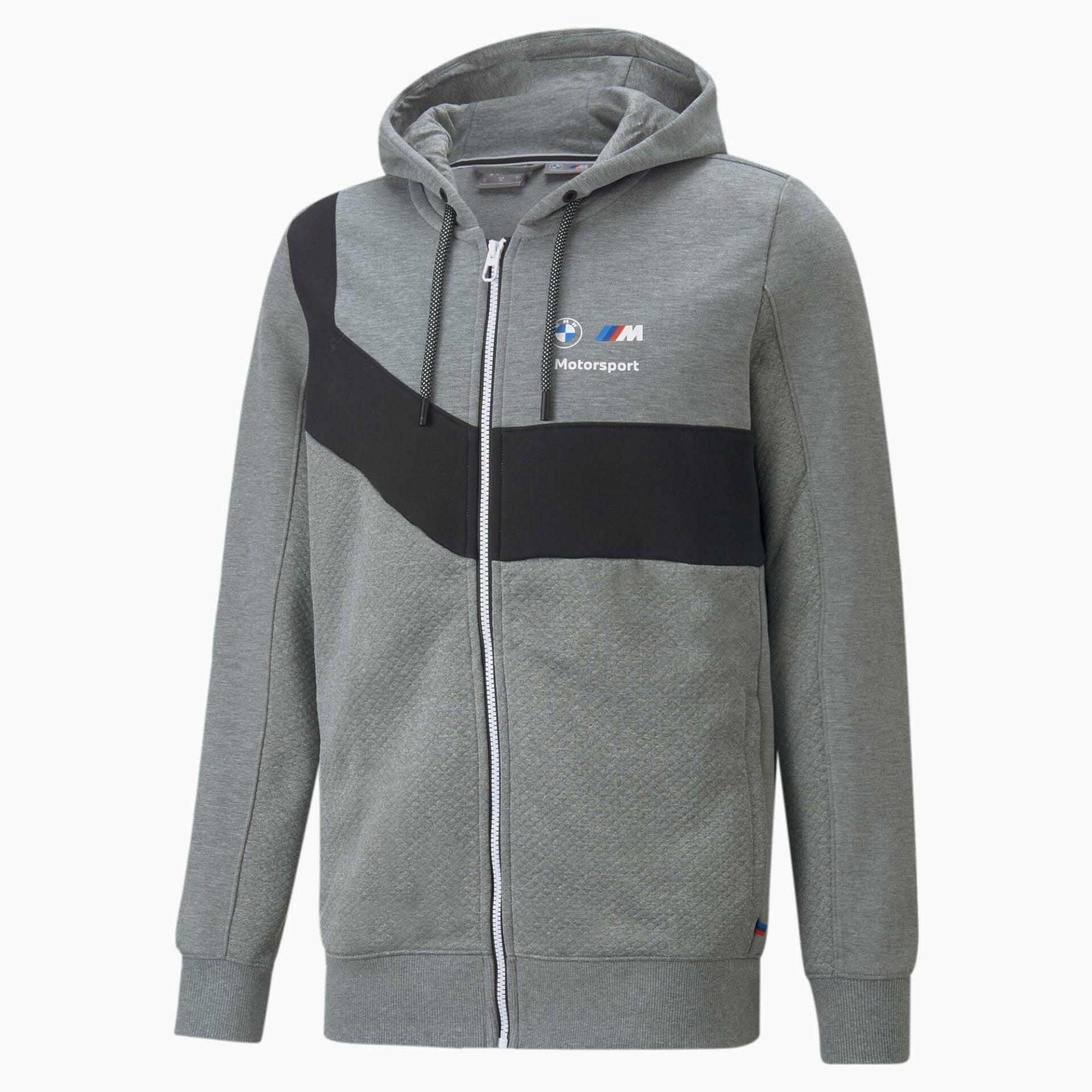Puma BMW MMS Hdd Sweat Jacket Cotton Black Erkek 535864-03