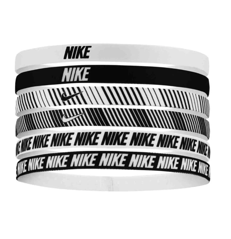 Nike Unisex Beyaz Flex Classic Headbands 6pk Printed Saç Bandı N.101.1930.189.OS