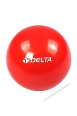 Delta 25 cm Dura-Strong Mini Pilates Topu Denge Egzersiz Topu-KIRMIZI