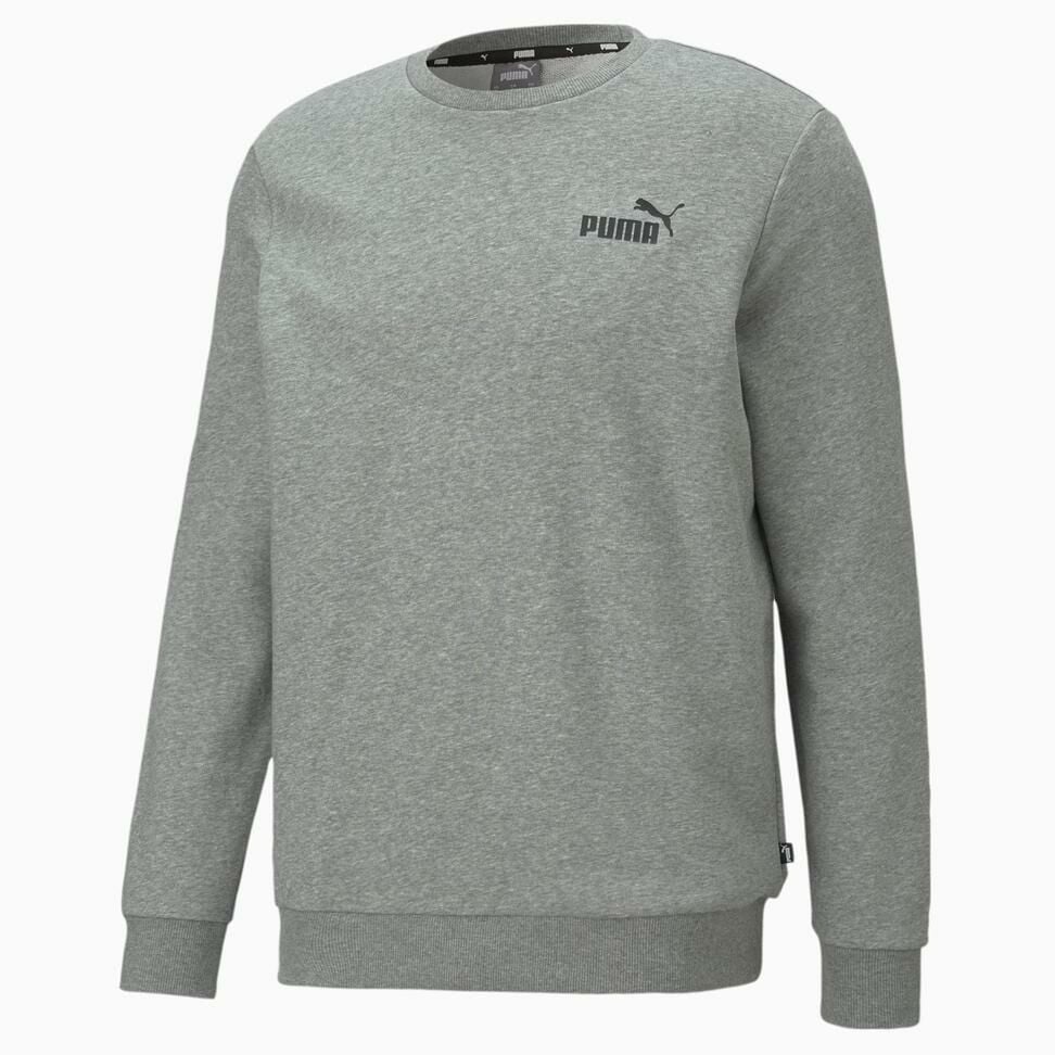 PUMA ESSENTİALS ERKEK GRİ SWEATSHİRT 586684-03