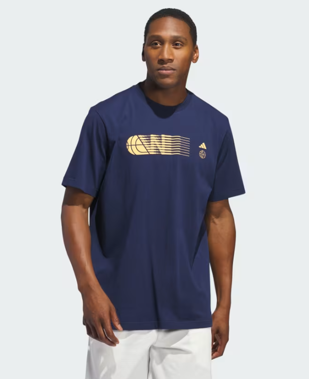 adidas WorldwideHoops City Graphıc Tee T-Shrt IN6380