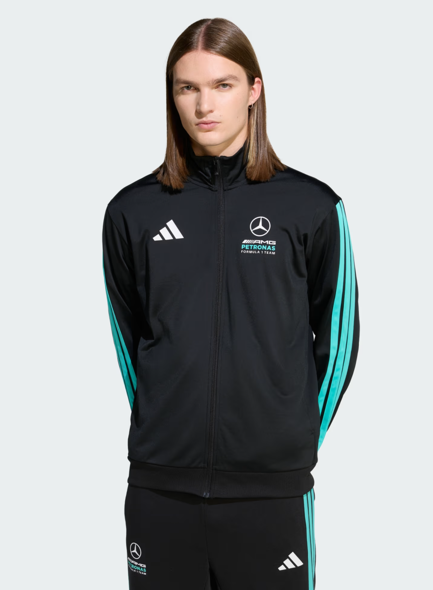 adidas Erkek Lisanslı Günlük Spor Kapşonlu Ceket MERCEDES MER DNA TT M KE8167